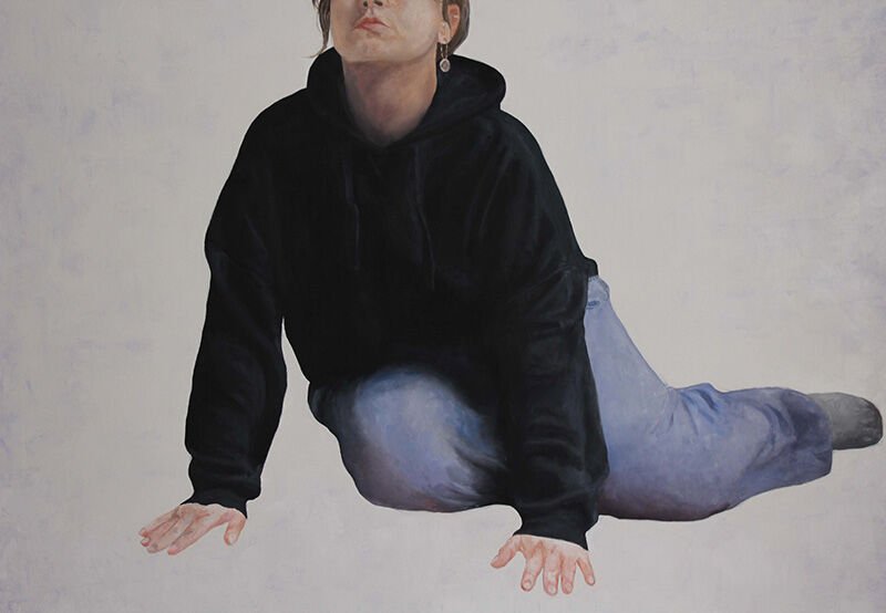 Manipülasyon I, 2023, tuval üzerine yağlıboya, 100x140 cm.